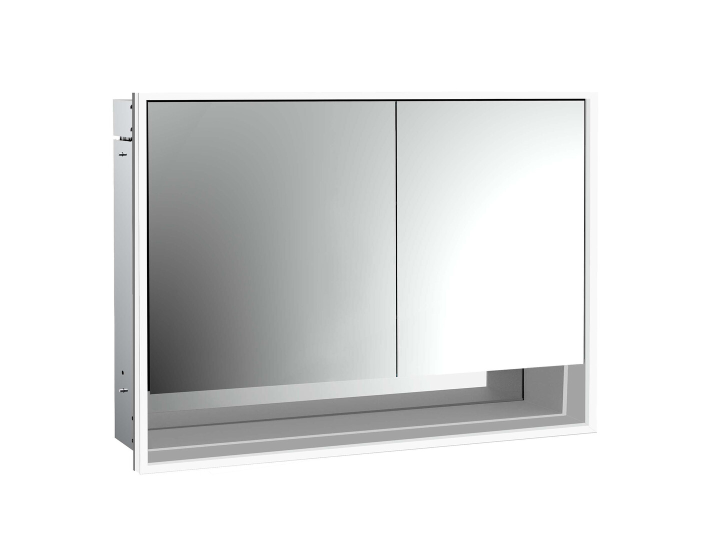 emco loft Spiegelschrank mit Unterfach, Unterputz, 1000mm