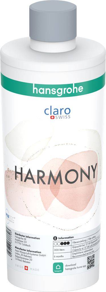 Hansgrohe Mineralisierung und Filter Harmony