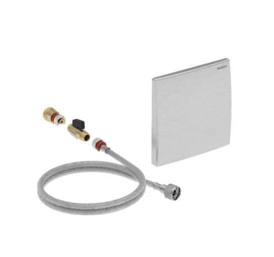 Geberit Renovierungsset für Urinalsteuerung Abdeckplatte und Betätigungsplatte 13 x 13cm