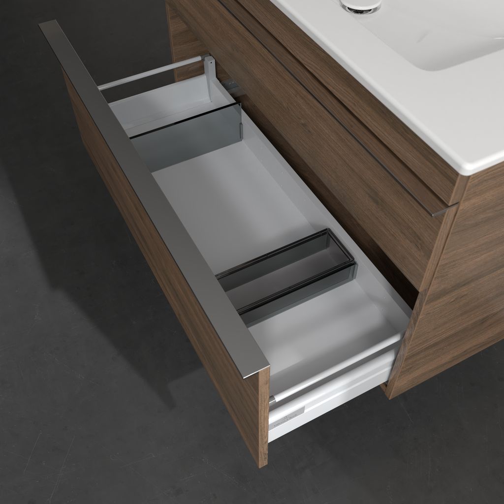 Venticello vanity unit with 2 pull-outs
