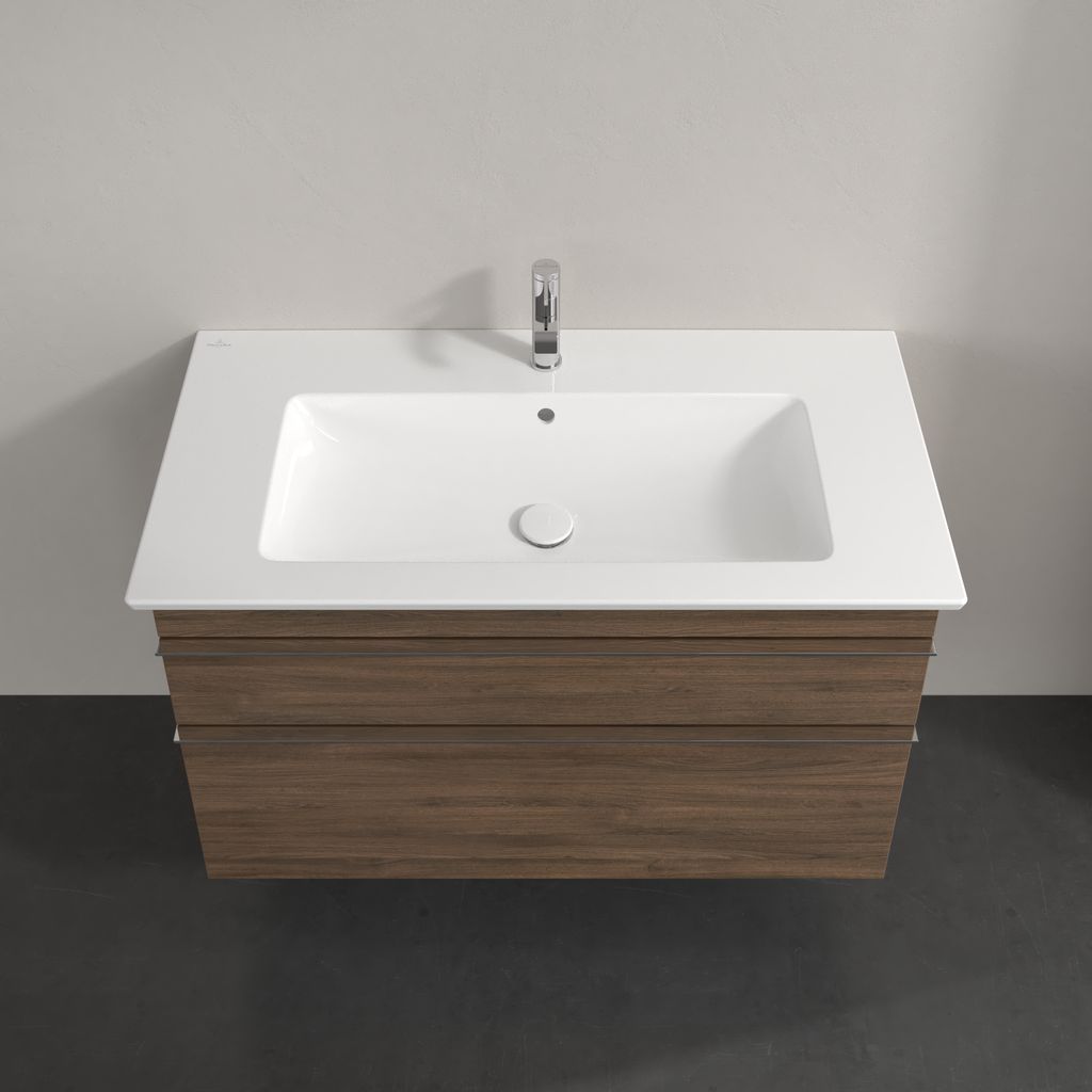 Venticello vanity unit with 2 pull-outs