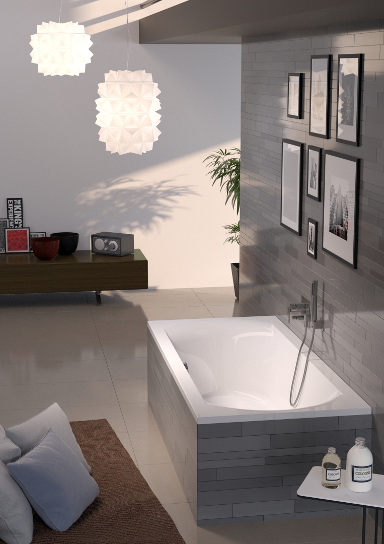 Lima Einbau-Badewanne 170 x 75cm