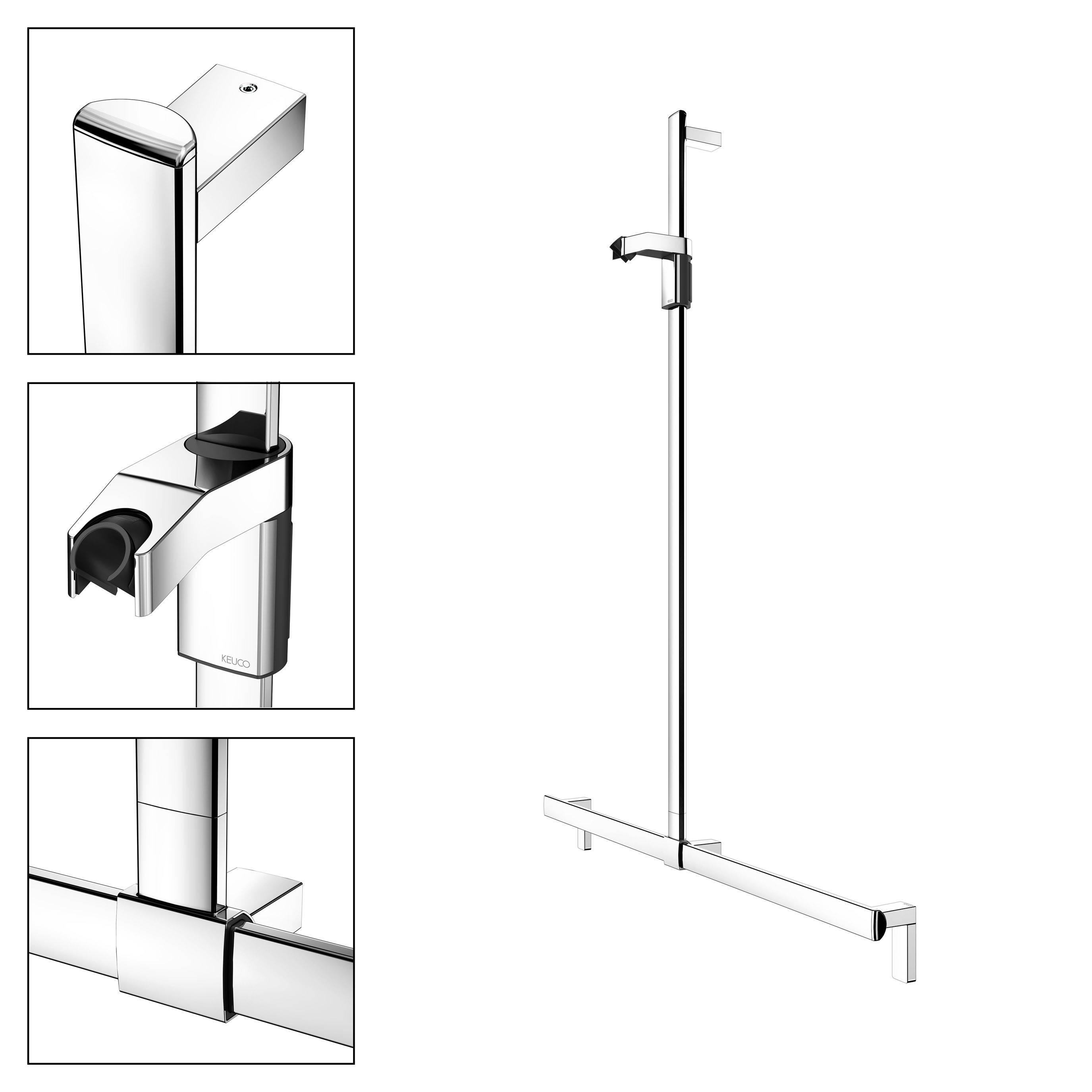 AXESS Duschhandlauf 1150mm mit Brausestange