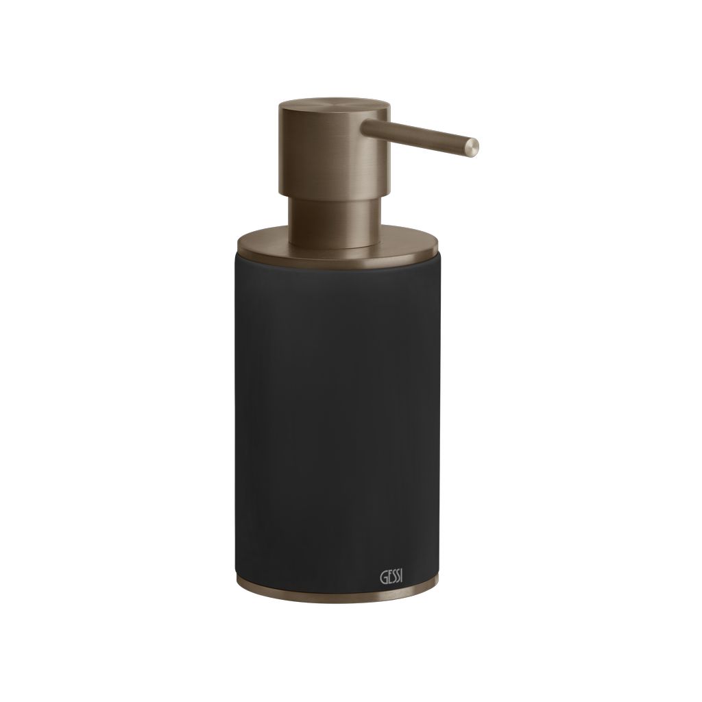 Gessi 316Accessoires Stand-Seifenspender Glas dunkel