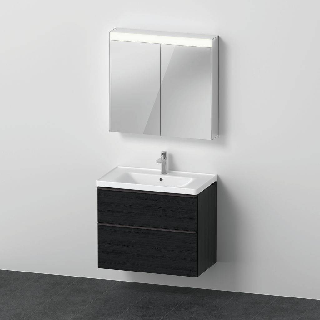 Duravit D-Neo Möbel-Set wandhängend, mit Spiegelschrank, 800x480x2000 mm