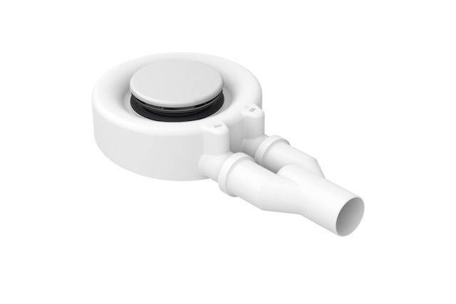Ablaufgarnitur Scope mit Anti-Rutsch-Pro für glasierten Deckel