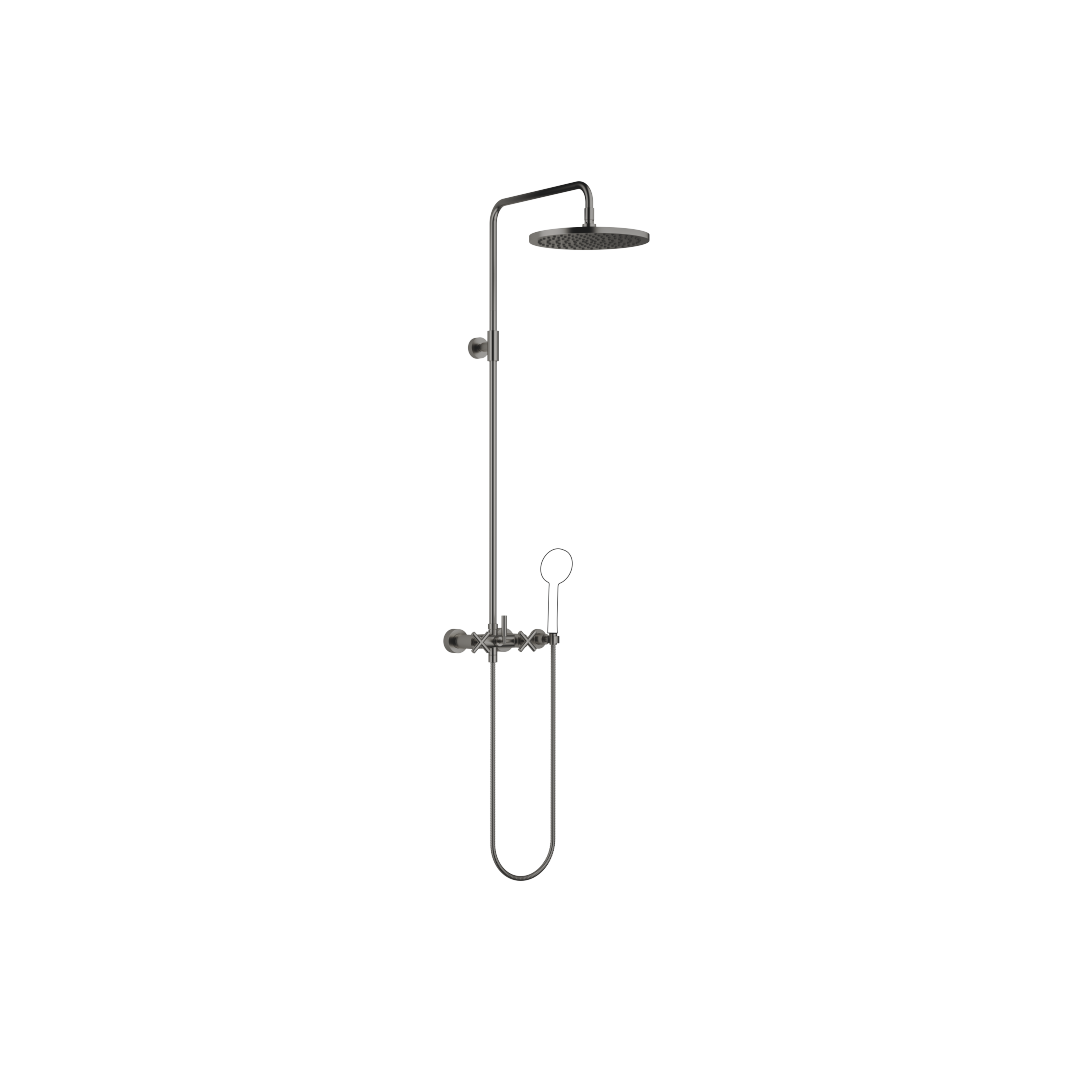 TARA Shower Pipe mit Brausebatterie ohne Handbrause