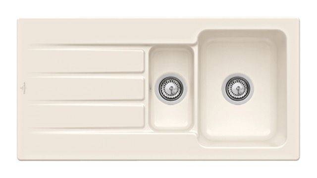 Villeroy & Boch Architectura 60 XR Küchenspüle, mit Ablaufgarnitur mit Handbetätigung, 1000 x 510mm