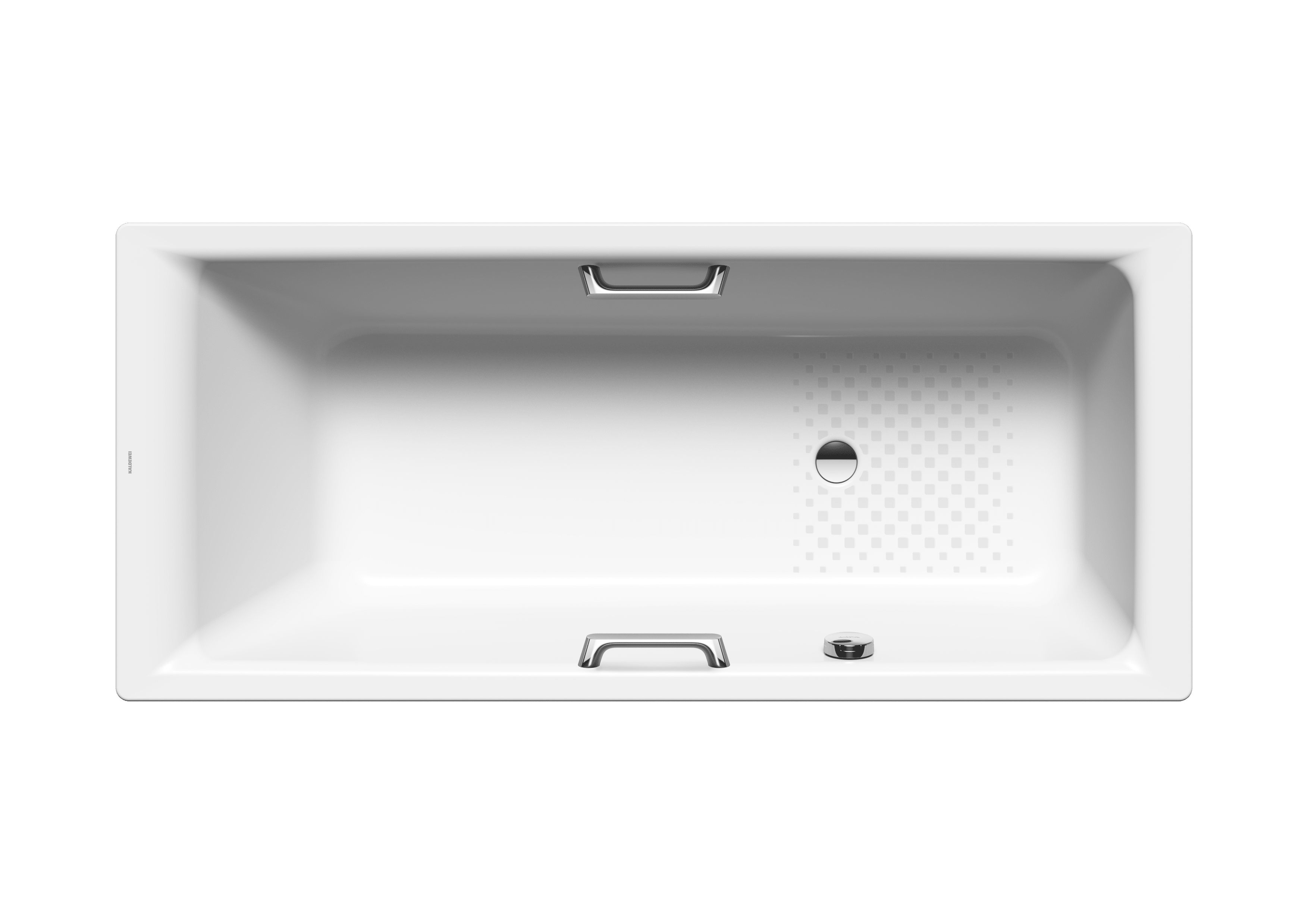 Puro Star rectangular bath tub (drain on the side); model 694; 1700 x 800 x 420mm, for bath tub handle