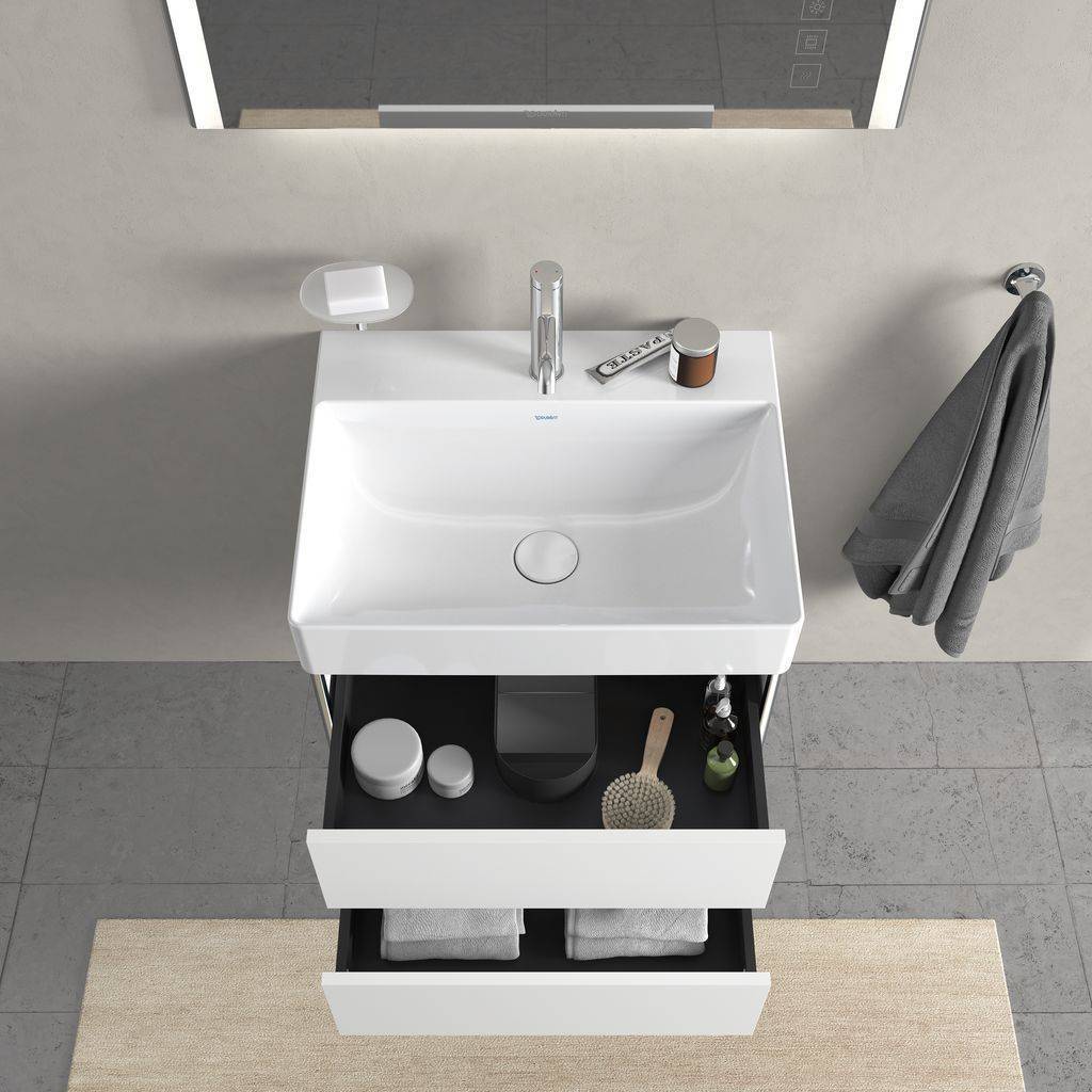 XSquare Waschtischunterbau wandhängend für DuraSquare Waschtisch