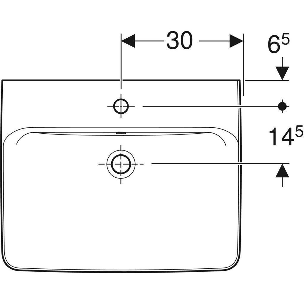 Renova Plan Waschtisch 60cm