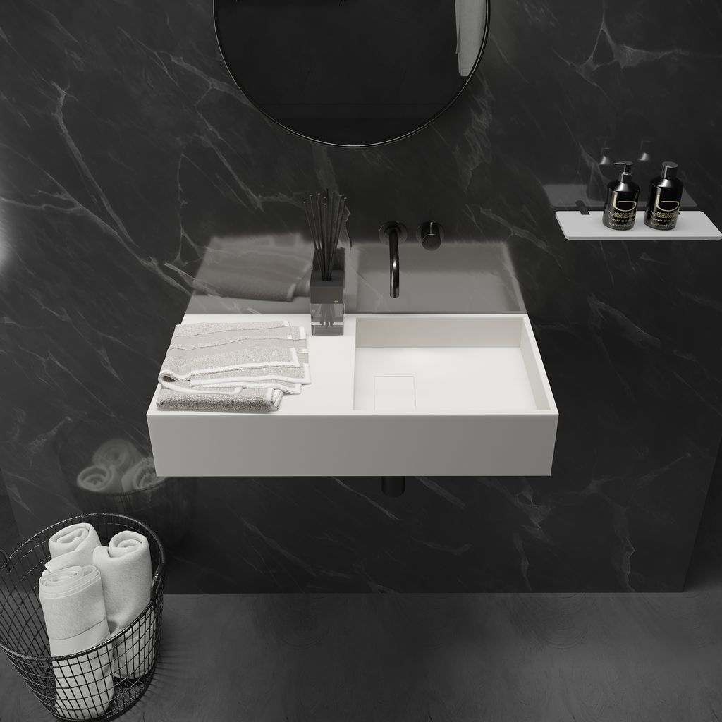 Wandwaschbecken Solidplan-75