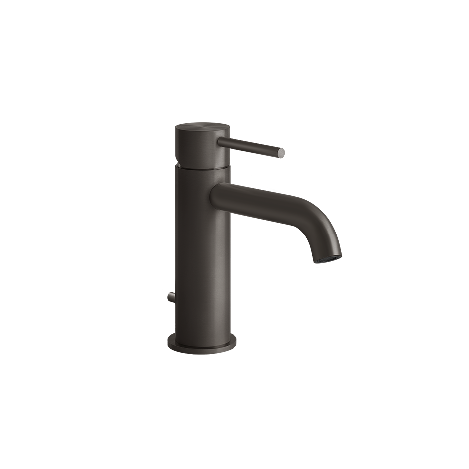 Gessi 316 Flessa Waschtisch-Einhebelmischer mit Ablaufgarnitur, Ausladung 122mm