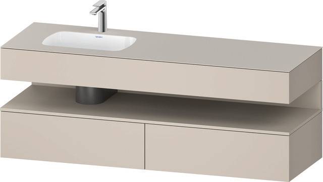 Duravit Collection One Einbauwaschtisch mit Unterbau 1600mm