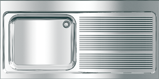 MAXIMA commercial sink with space for dishwasher