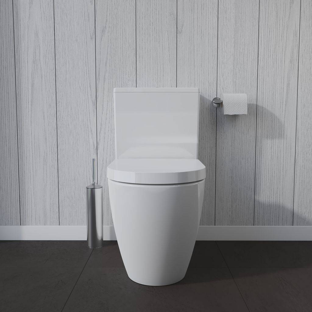 ME by Starck Stand-WC für Kombi 650 mm Tiefspüler, Abgang senkrecht, weiß