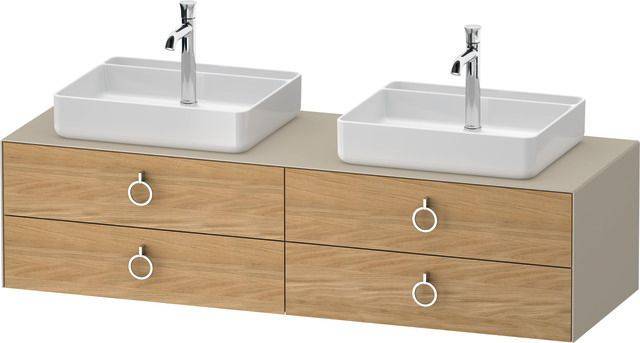 Duravit White Tulip Waschtischunterbau 1600 x 550mm