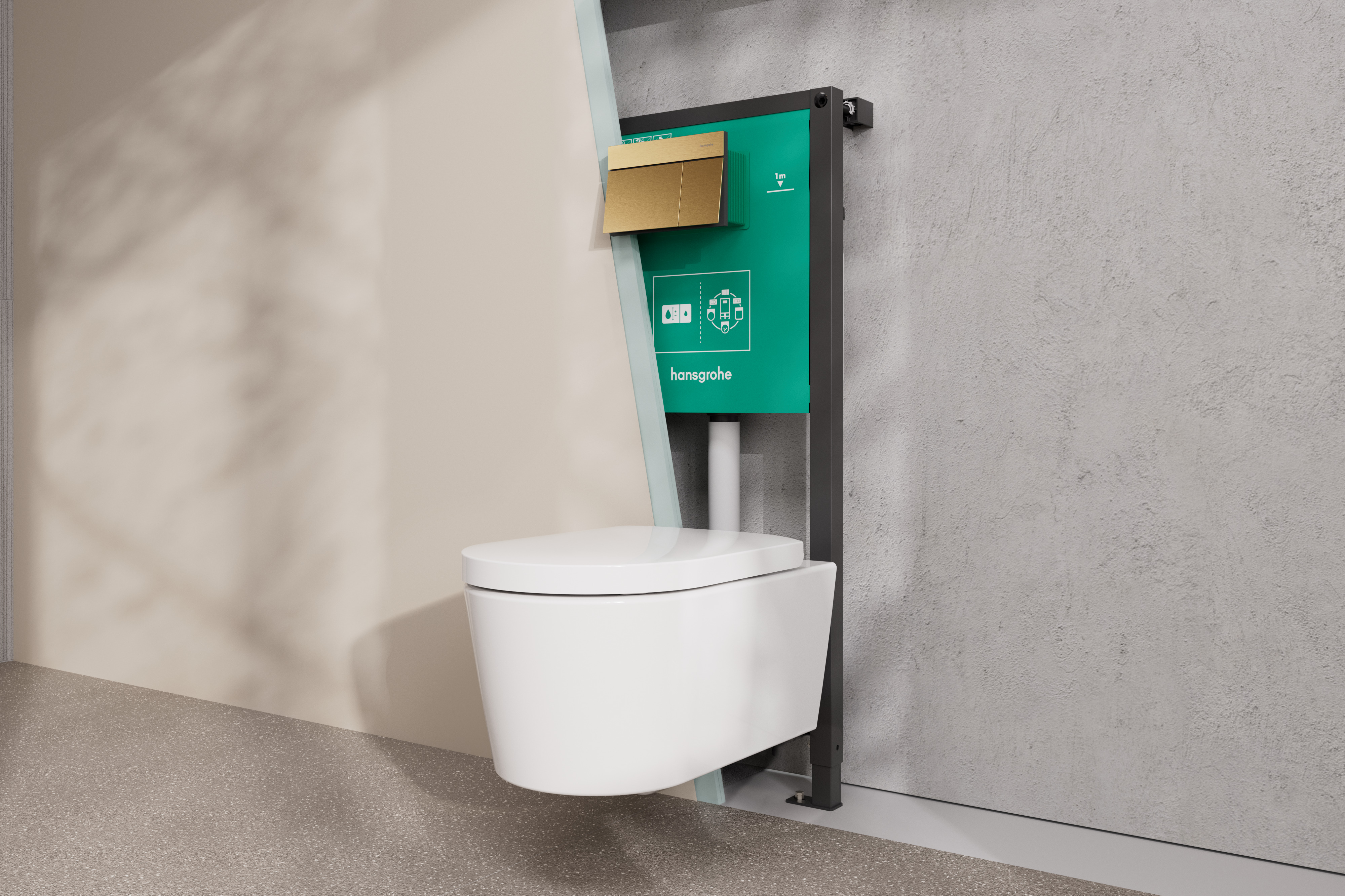 Hansgrohe iFrame WC-Vorwandelement 1120mm