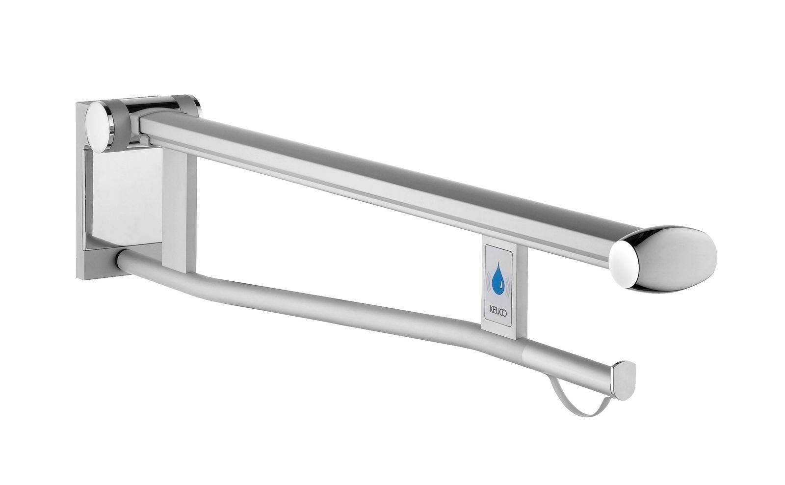 KEUCO Plan Care Stützklappgriff WC 700mm 34903012737 linke Ausführung