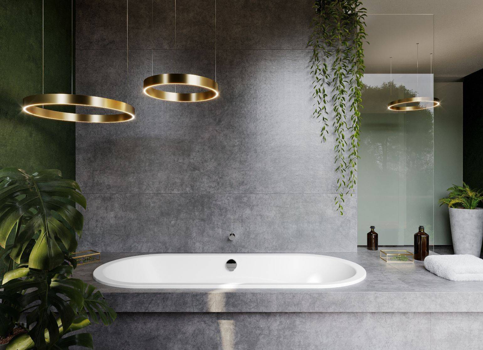 Classic Duo Oval-Badewanne; Modell 116; 1700 x 700 x 420mm
