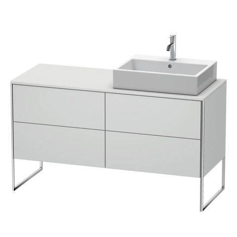 Duravit XSquare Waschtischunterbau bodenstehend XS4923, 4 Auszüge, 1400 x 548mm