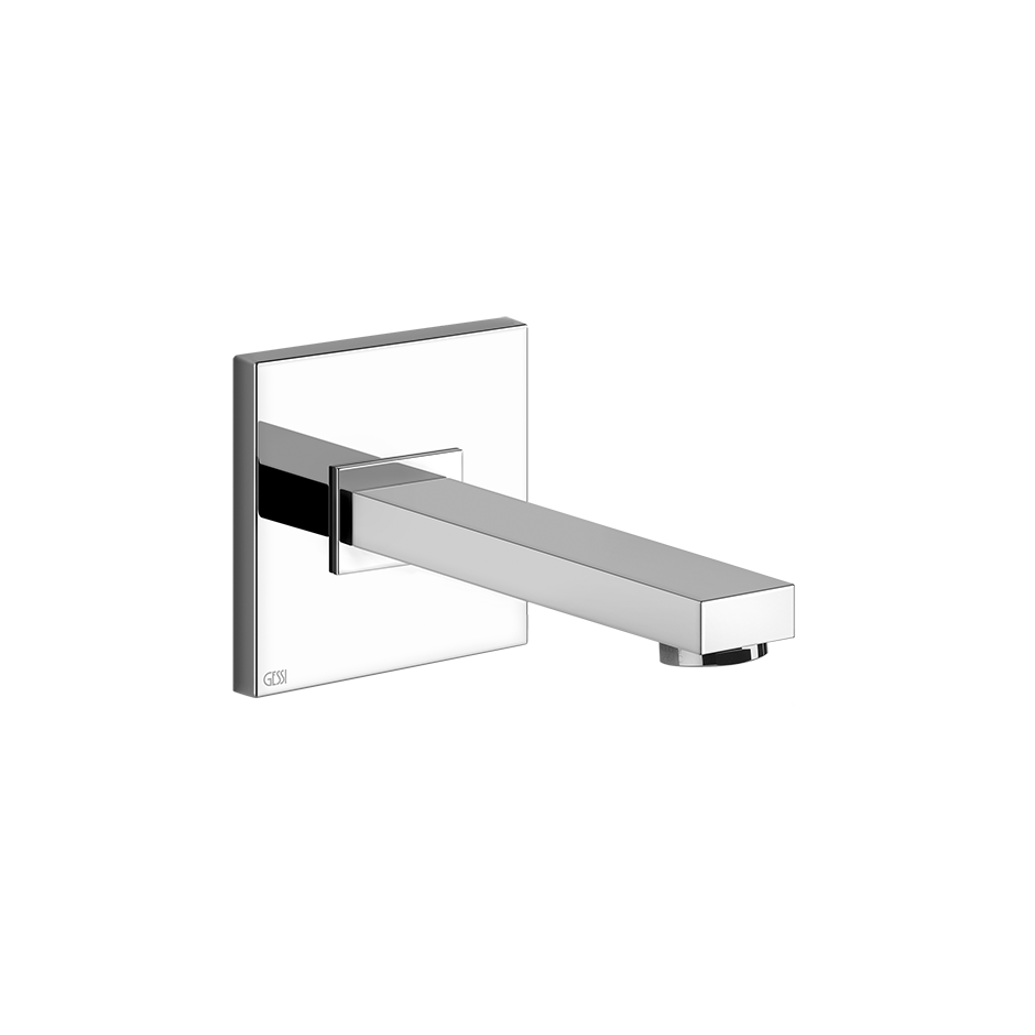 Gessi Rettangolo K Waschtisch-Wand-Auslauf (Maß auf Wunsch)