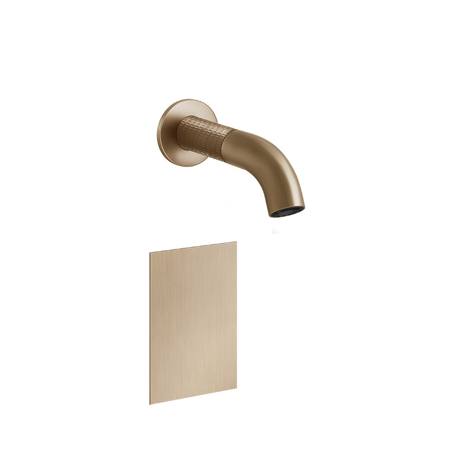 Gessi 316 Meccanica berührungsloser Waschtisch-Wand Auslauf, 146mm
