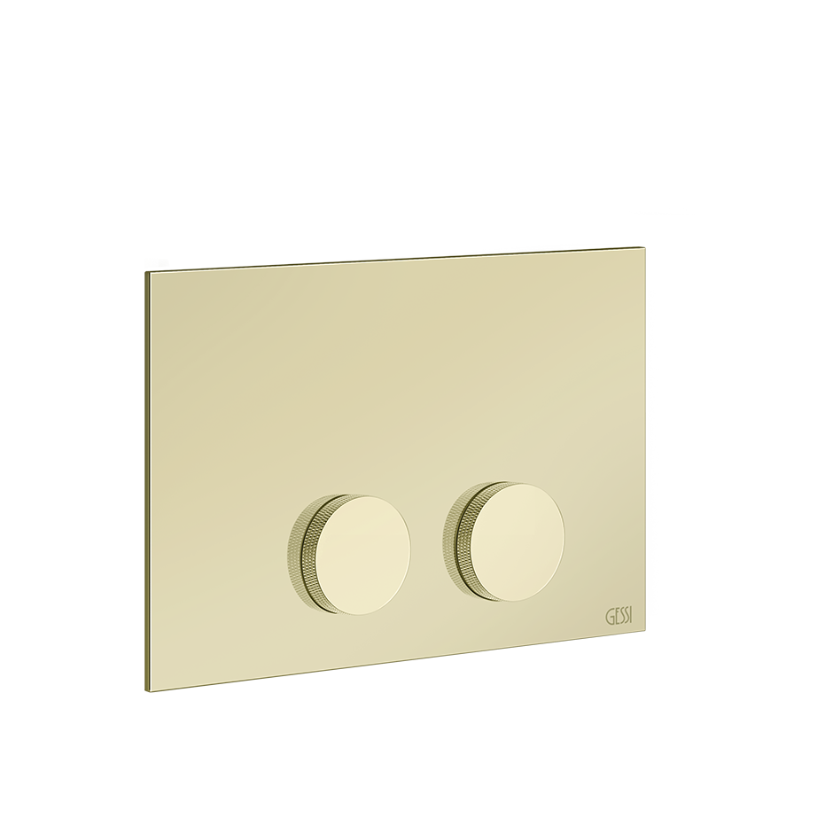Gessi ANELLO Betätigungsplatte Geberit Omega messing