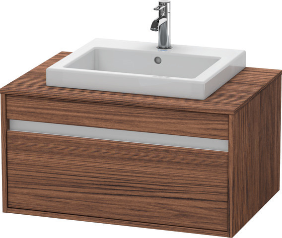 Duravit Ketho Waschtischunterbau wandhängend KT6794 800 x 550mm, für Einbauwaschtisch mittig