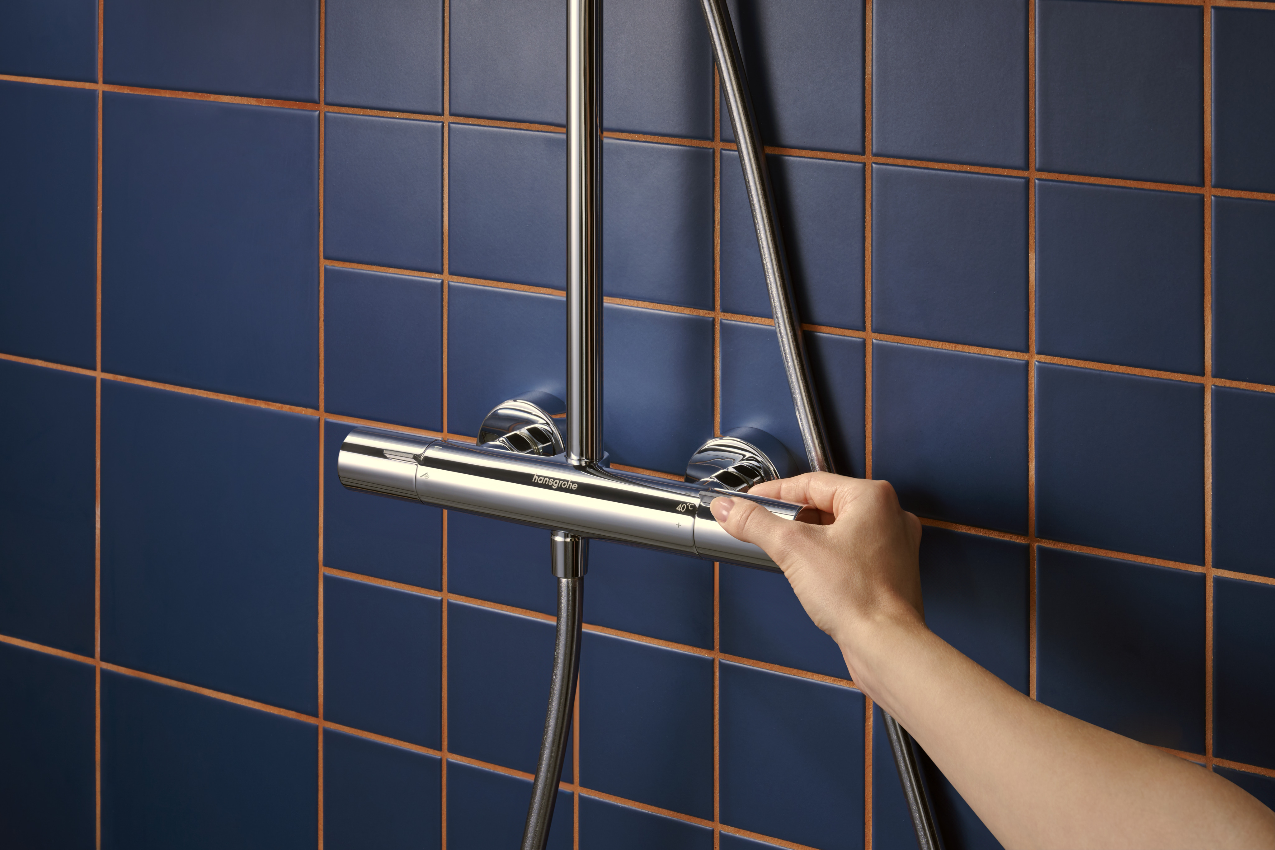 Activera S Duschsystem 240 1 Strahlart  wassersparend mit Ecostat Fine Varia
