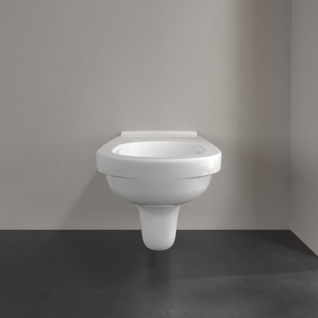 ViCare Wand-Tiefspül-WC spülrandlos, ohne Befestigungslöcher für Sitz