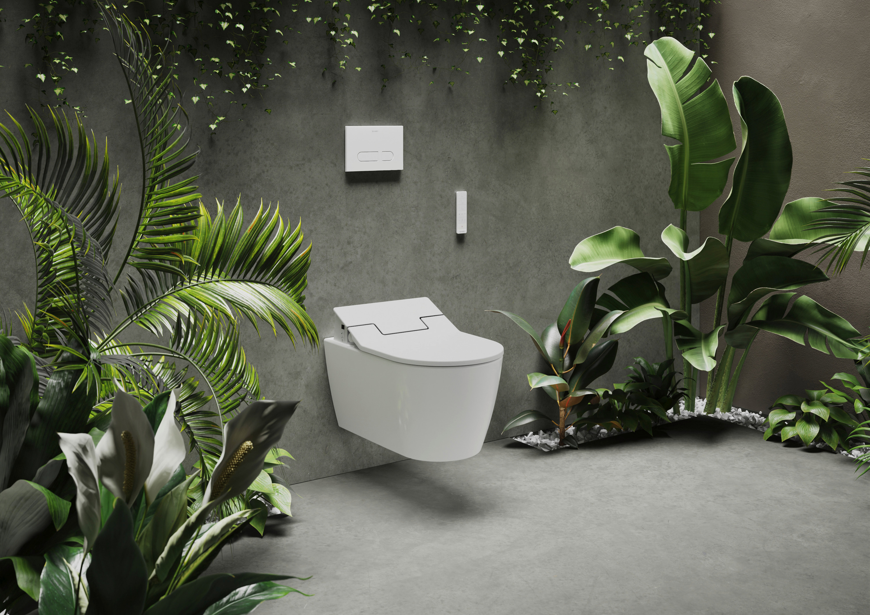 DuraStyle Wand-WC Set mit SensoWash Slim, SensoWash Slim Set