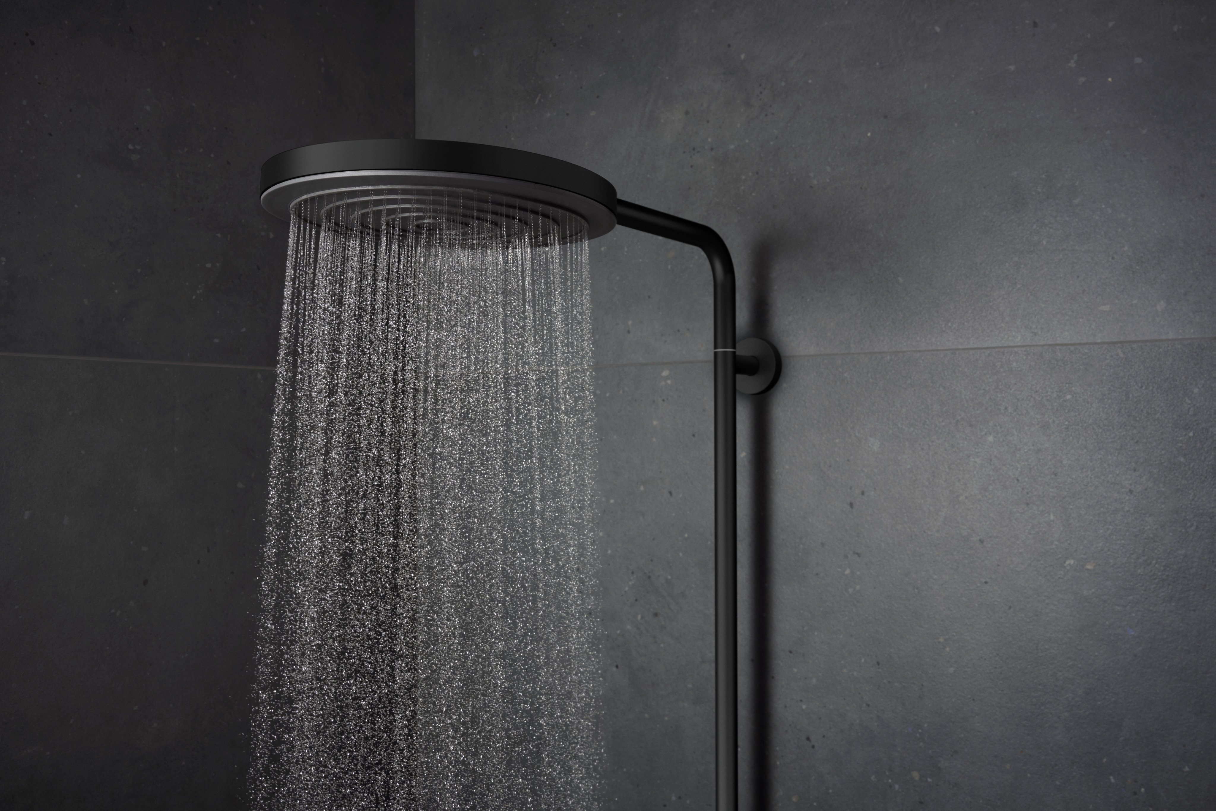 Pulsify S Puro Showerpipe 260 1jet EcoSmart mit  Ecostat Fine und Handbrause 3jet Chrom