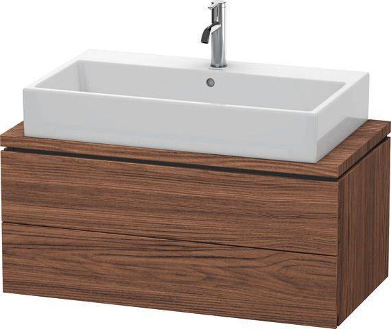 Duravit L-cube Waschtischunterbau für Konsole Compact LC 5808, 2 Schubkästen, 920 x 477mm