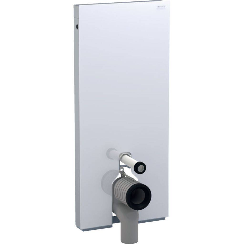 Geberit Monolith Sanitärmodul für Stand-WC, 114cm Frontverkleidung aus Steinzeug