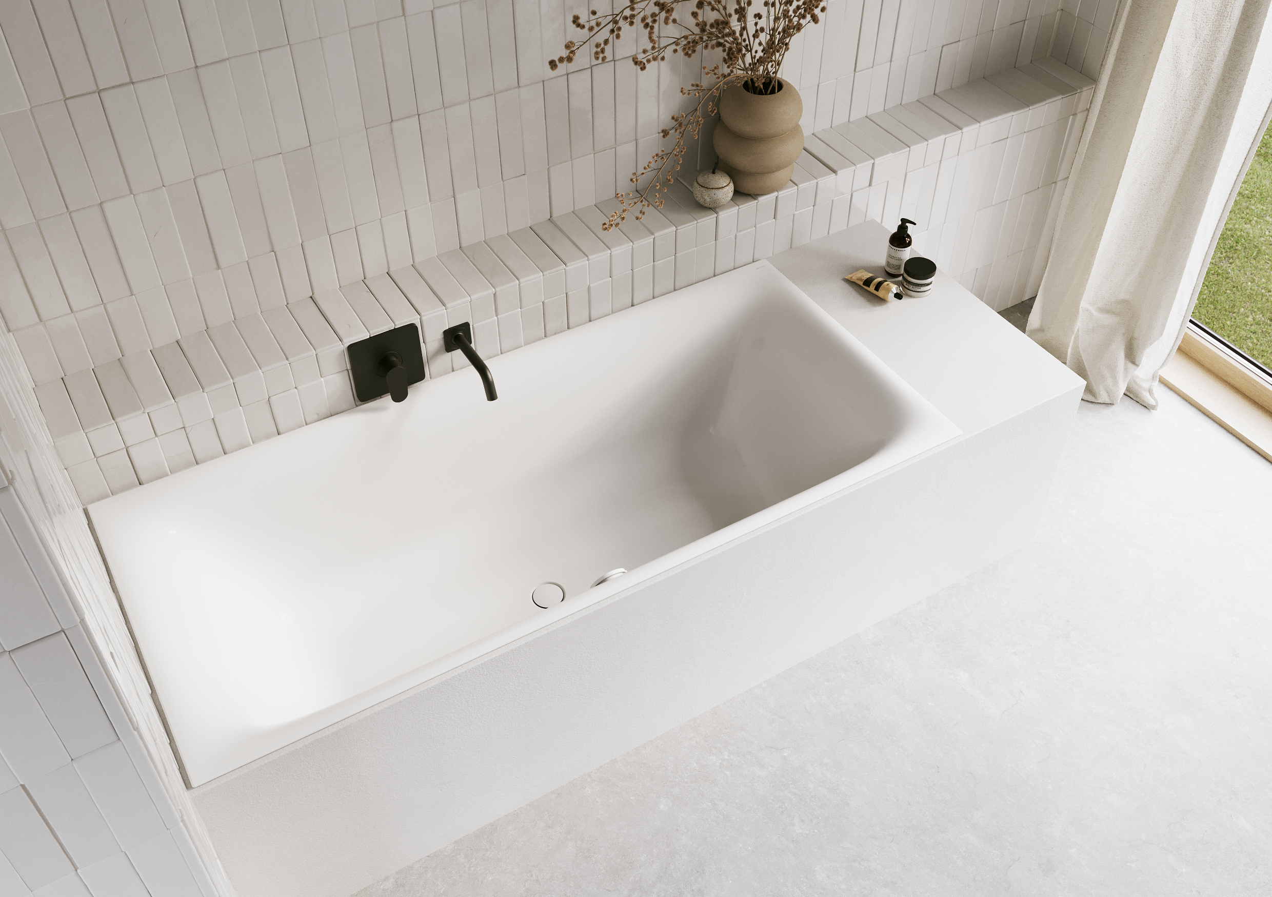 Lux Rechteck-Badewanne