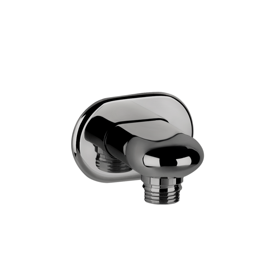 Gessi Goccia Wandanschlussbogen Metall schwarz