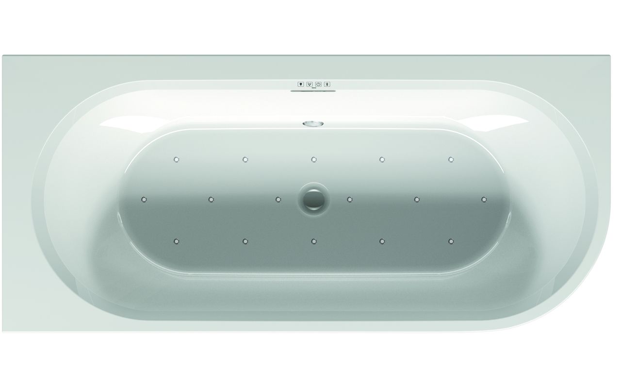 Desire Corner "rechts" Badewanne mit Sparkle Mood