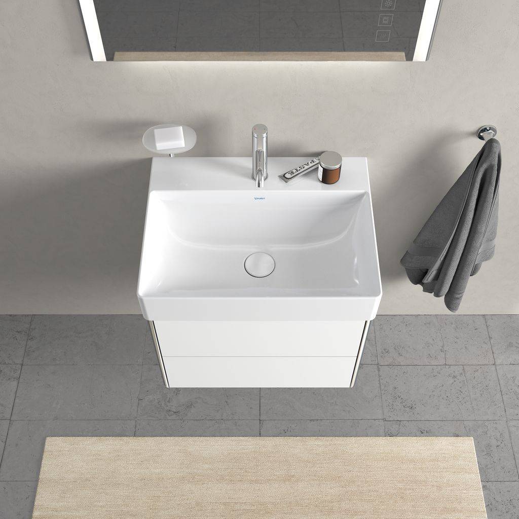 XSquare Waschtischunterbau wandhängend für DuraSquare Waschtisch