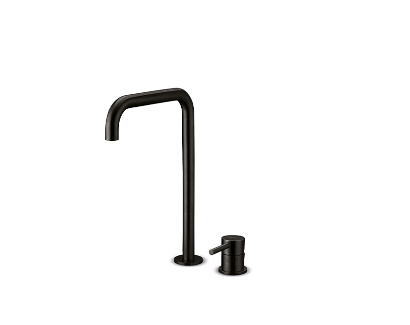 slimline 2-Loch Waschtischarmatur hoch