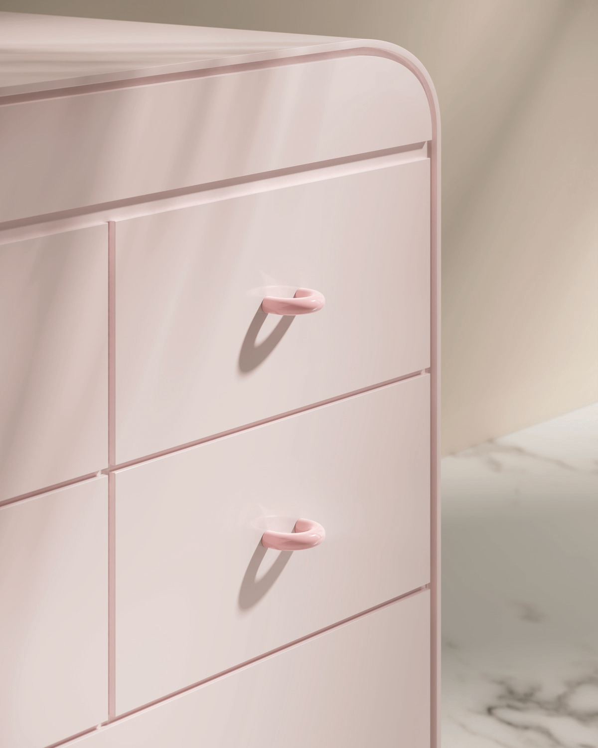 Barbie™ x HEWI furniture handle set