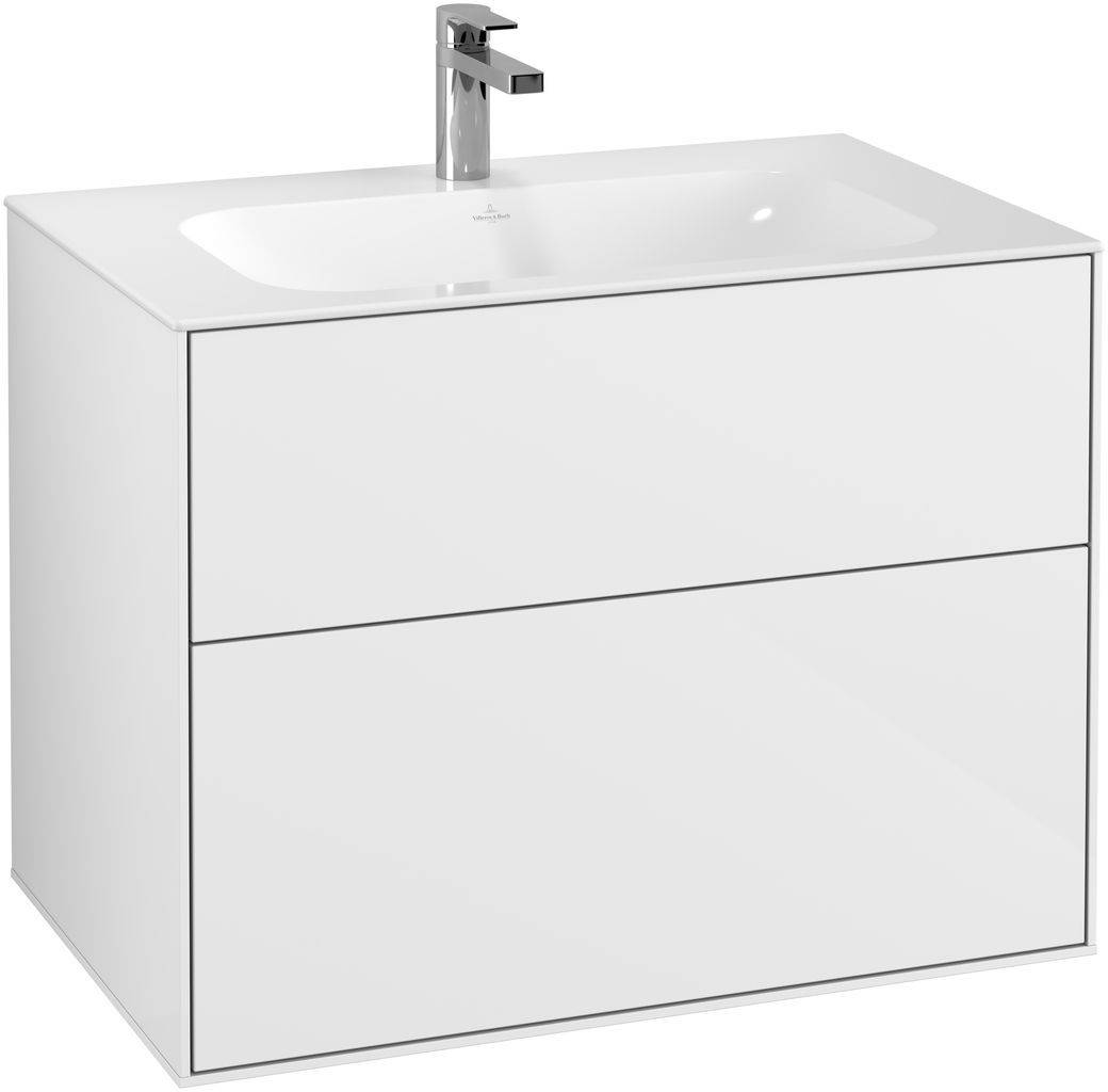 Finion vanity unit with wall lighting, 796 x 591 x 498mm