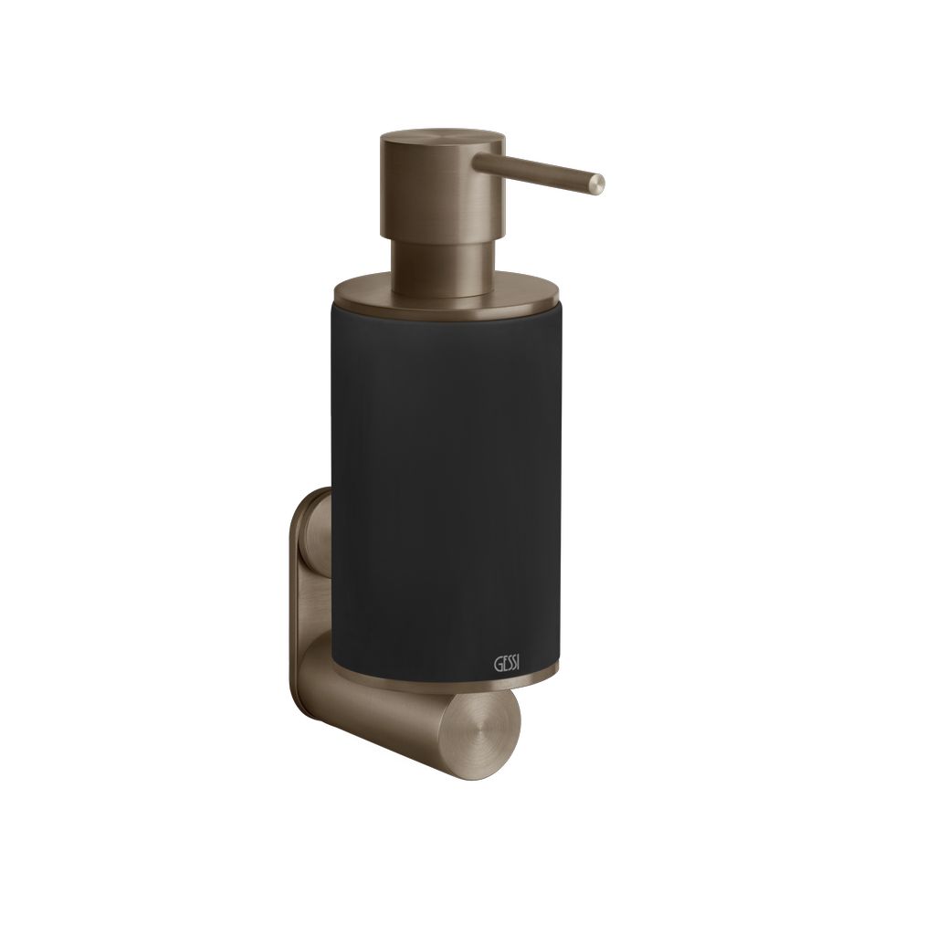 Gessi 316Accessoires Seifenspender Wandmodell, Glas dunkel