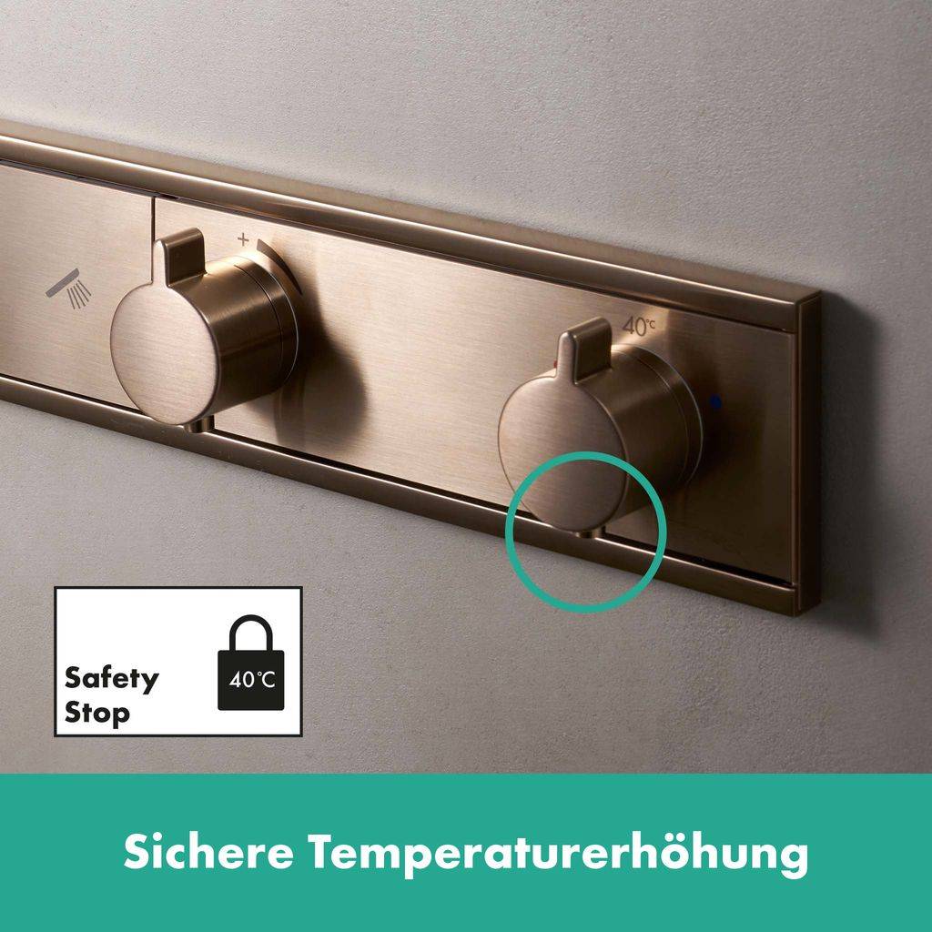 RainSelect Thermostat Unterputz für 3 Verbraucher