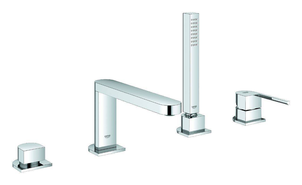 GROHE Plus 4-Loch Einhand-Wannenkombination
