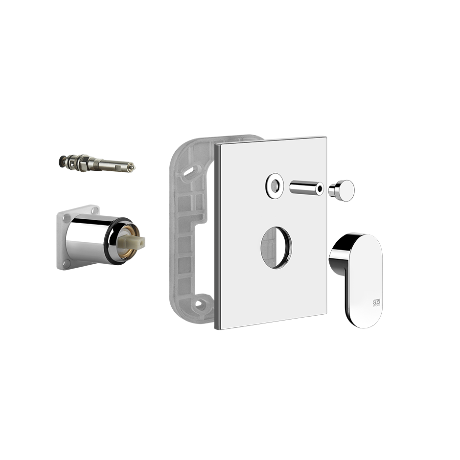 Emporio Via Bagutta concealed single lever mixer with automatic diverter