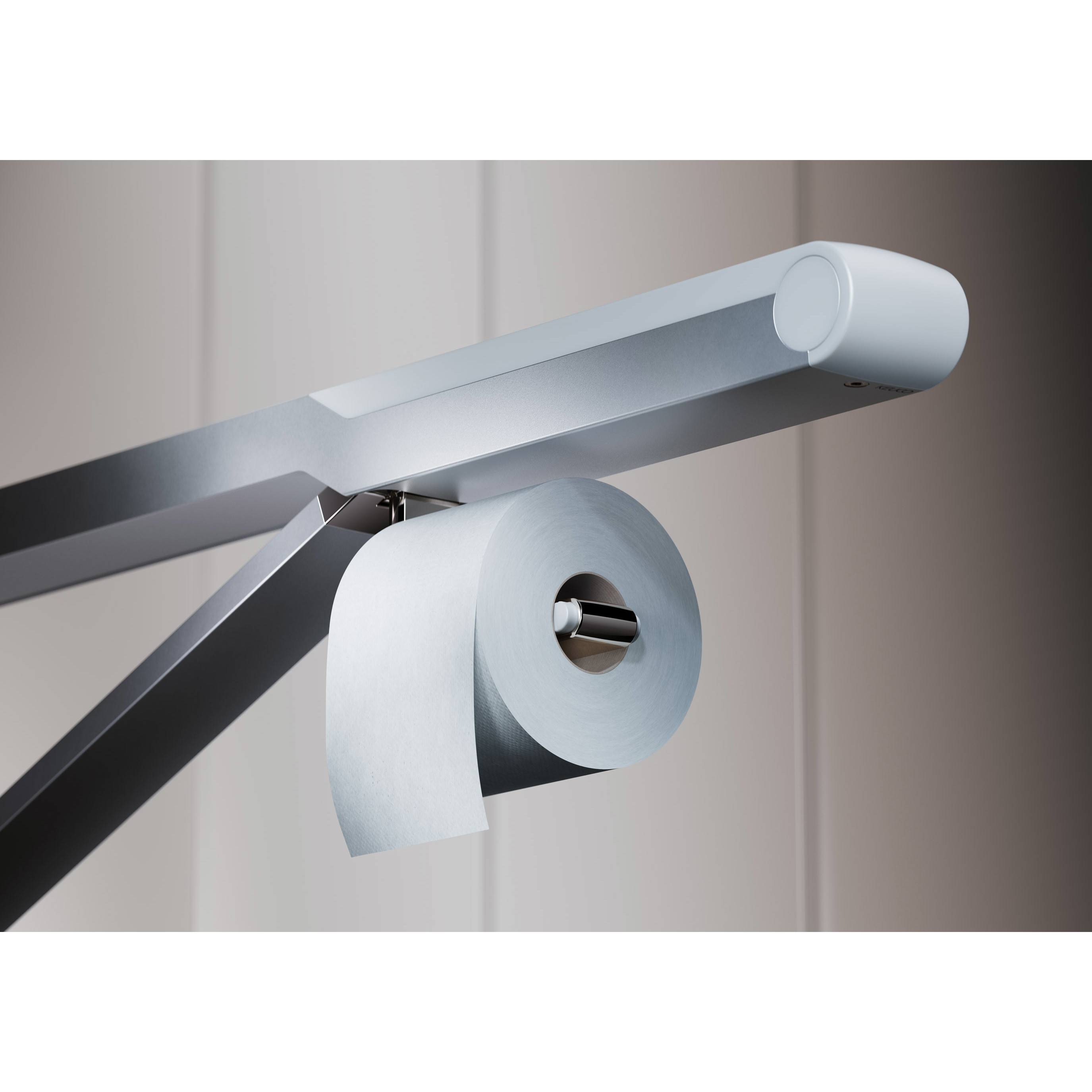 AXESS Toilettenpapierhalter für Stützklappgriff