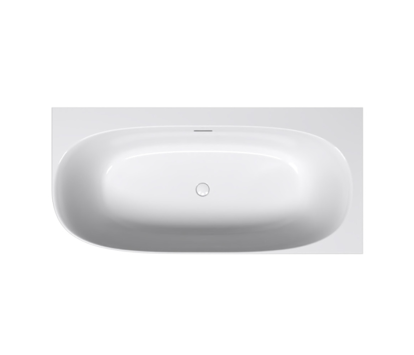Pathos Corner links Vorwand-Badewanne