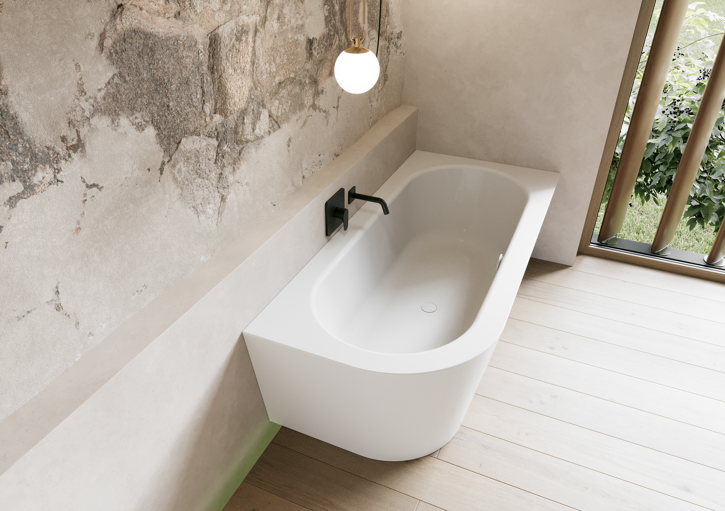 Starlet V Silhouette Badewanne
