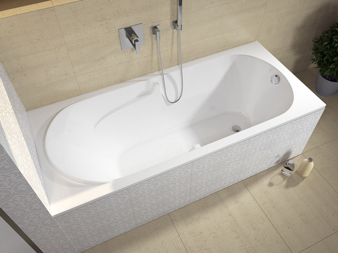 Future Einbau-Badewanne 170 x 75cm